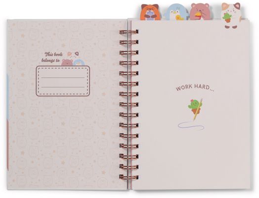 Тетрадка със спирала Nici Mymochi Hello