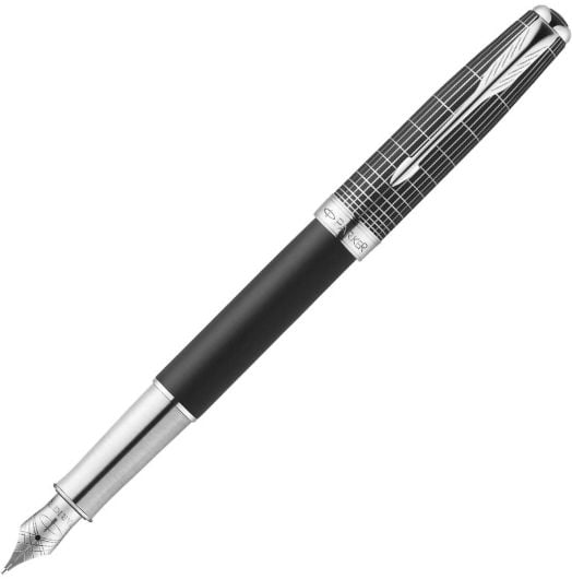 Писалка Parker Sonnet Contort Black Cisele ST