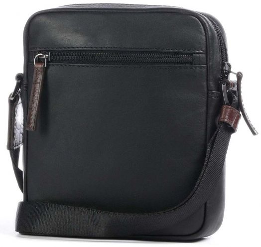 Чанта за през рамо Bugatti Corso Deluxe Crossbody, черна