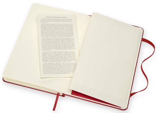 Тефтер Moleskine Art Sketchbook Medium Scarlet Red с твърди корици