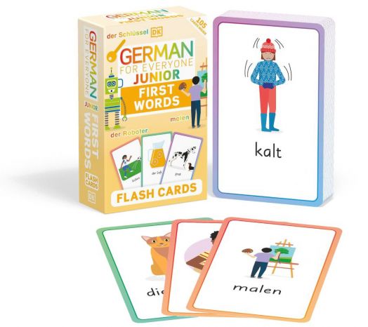 German for Everyone Junior First Words Flash Cards