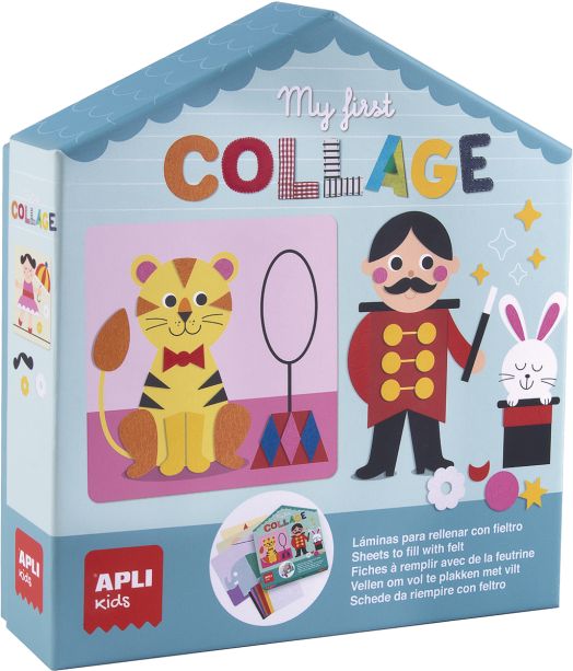 Първи творчеси комплект с рязане и лепене Apli Kids