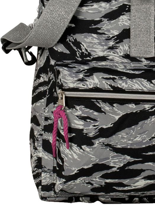 Чанта Replay за през рамо, сиви дръжки