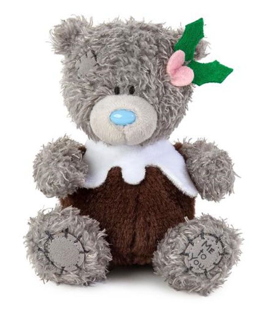 Плюшено Мече Me To You - Костюм на коледен пудинг