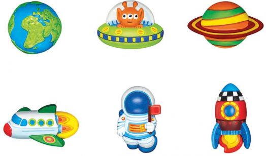 Креативен комплект 4M - Фигурки от космос