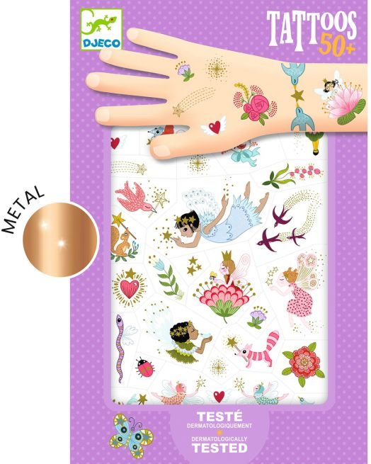 Детски татуировки Djeco - Fairy Friends
