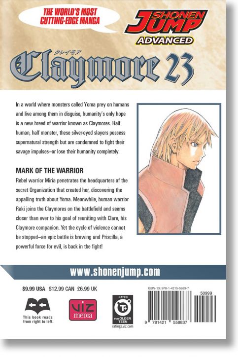 Claymore, Vol. 23
