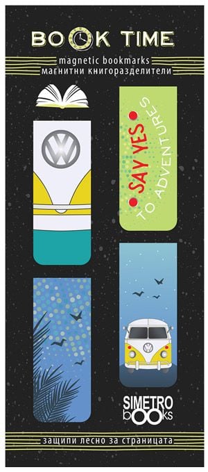 Магнитни разделители за книга Book Time - Adventure Time