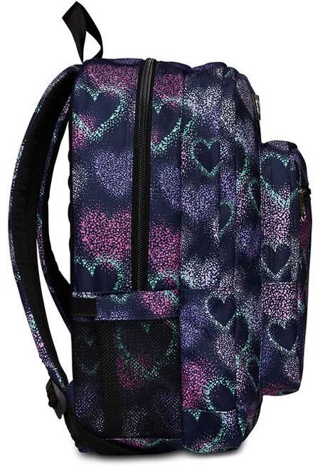 Ученическа раница Seven Freethink Festival Fuchsia с две отделения и USB порт