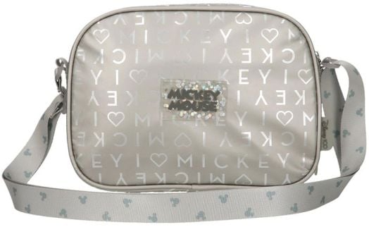 Чанта Mickey Outline 100th Anniversary за през рамо с две отделения