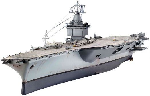Сглобяем модел Revell - самолетоносач Nuclear Carrier U.S.S. Enterprise