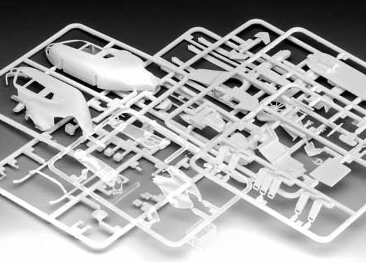 Сглобяем модел Revell - Хеликоптер EC135 Air Glaciers