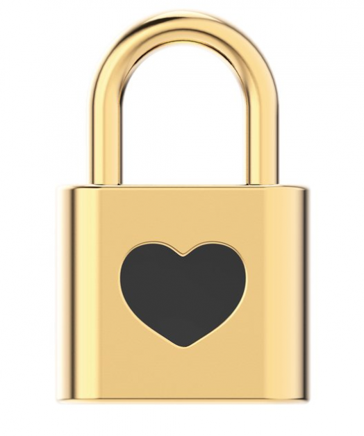 Колие с медальон Chocli - Love Lock