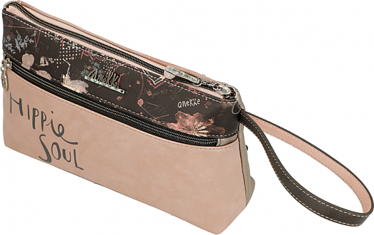 Козметичен несесер Anekke Peace & Love Pink, 28 x 17 x 8 см.