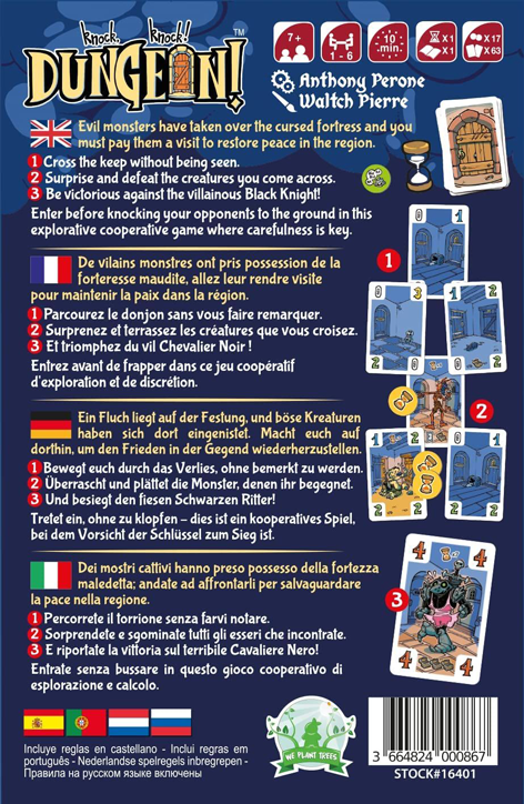 Настолна игра: Knock, Knock! Dungeon!