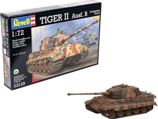 Сглобяем модел Revell - Танк Tiger II Ausf. B