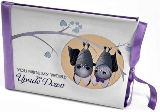 Луксозна картичка - Влюбените прилепи