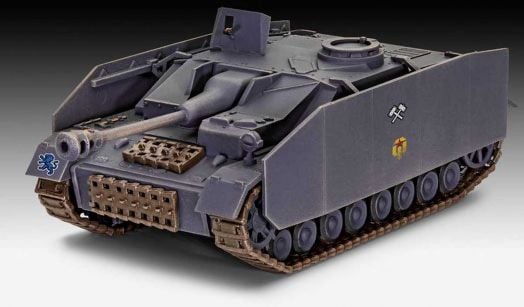 Сглобяем модел Revell - Танк Sturmgeschütz IV 