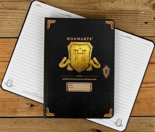 Тефтер Blue Sky Harry Potter Hogwarts Shield А5, 80 листа