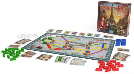 Настолна игра: Ticket to Ride Париж