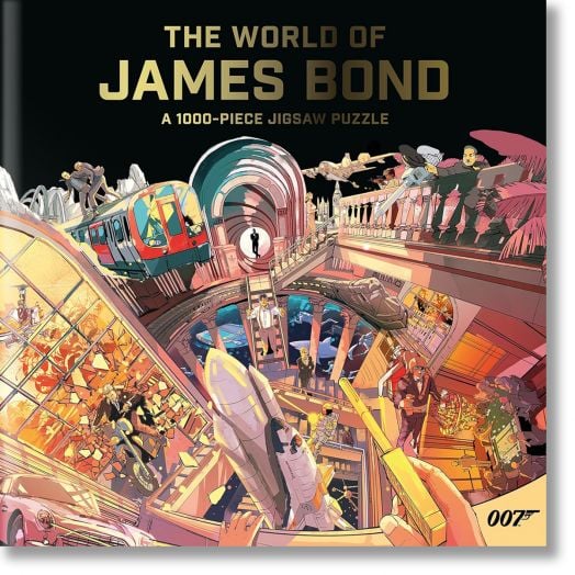 Пъзел Laurence King: The World of James Bond, 1000 части