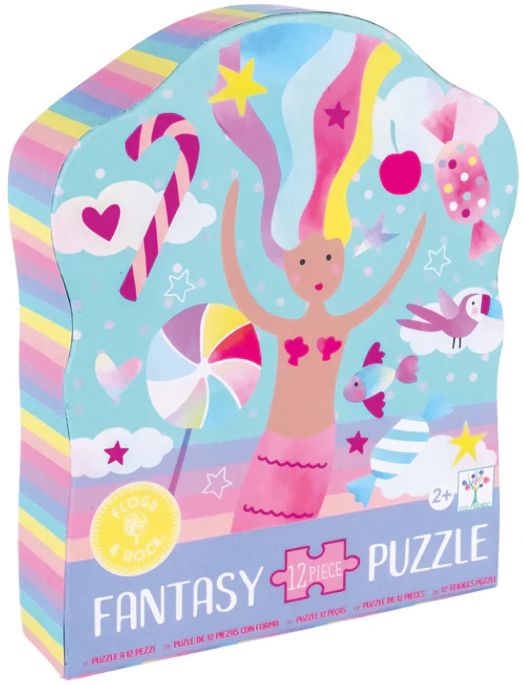 Пъзел Floss & Rock, Fantasy - Русалка, 12 части