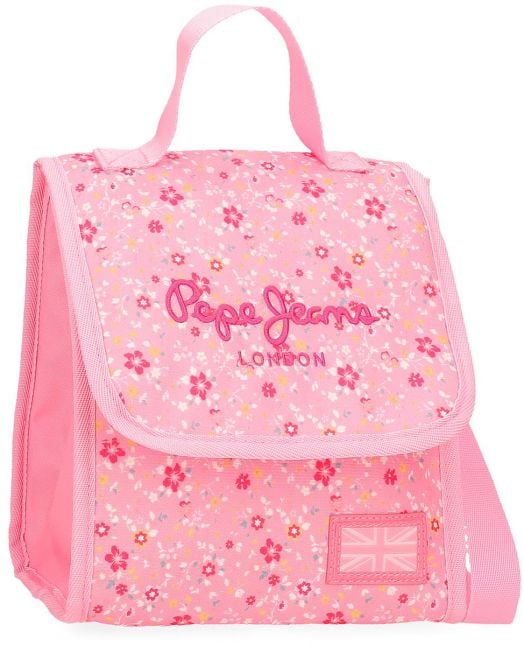 Вертикална чанта за обяд Pepe Jeans Alenka Pink