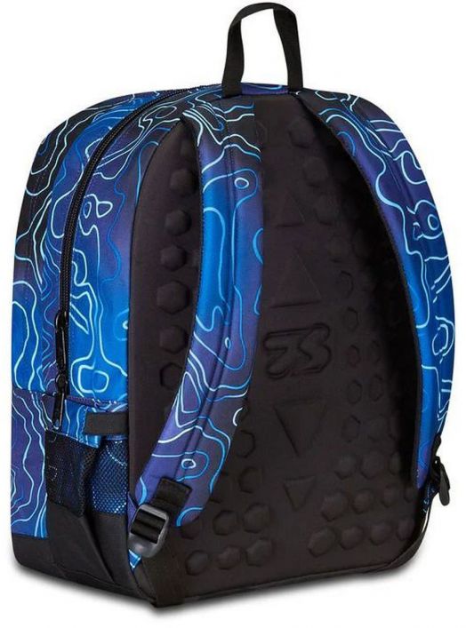 Ученическа раница Seven Freethink Mapset Boy с две отделения и USB порт