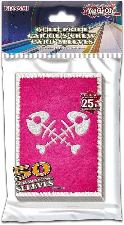 Протектори за карти Yu-Gi-Oh! Gold Pride Card Sleeves, 50 бр.