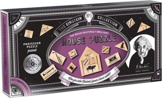 Комплект 3D пъзели Professor Puzzle: Einstein's House Riddle