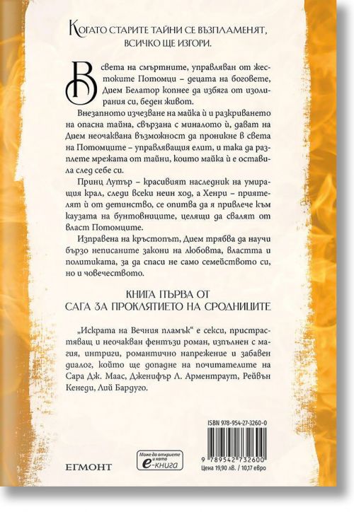 Сага за проклятието на сродниците, книга 1: Искрата на вечния пламък