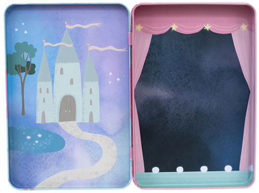 Кутия с магнити Floss & Rock, Magnetic Playtime, Enchanted - Балерини