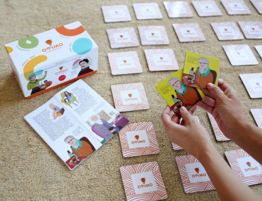 Настолна игра Otimo: Science memory game