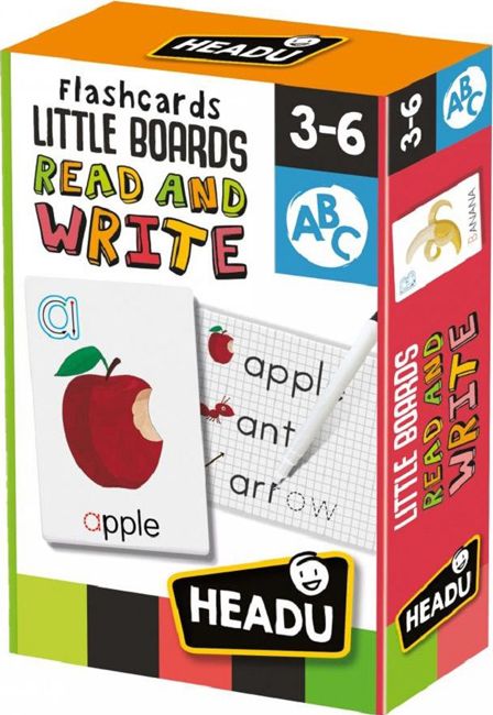 Образователни флаш карти Headu - Четене и писане