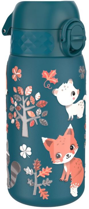 Бутилка за вода Ion8 - Горски животни, 400 мл