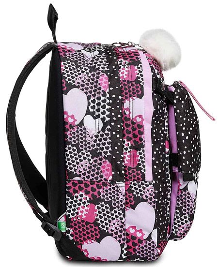 Ученическа раница Seven SJ Gang Heart 2022 с две отделения