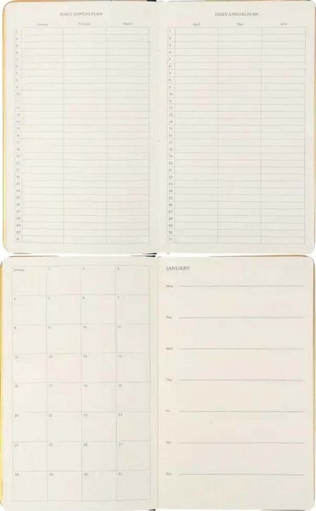 Тефтер Victoria's Journals Monaco Vegan А5, син