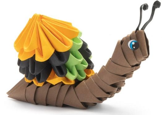 Творчески комплект за 3D оригами Alexander - Охлюв