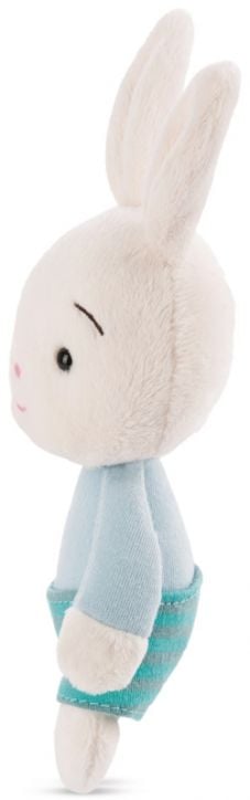 Плюшена играчка Nici - Зайче със син костюм