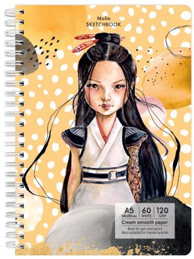 Скицник Drasca Having A Lovely Time: Molin, A5 60 листа