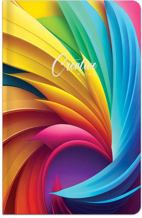 Тефтер Lastva Creative А6, 96 листа с широки редове