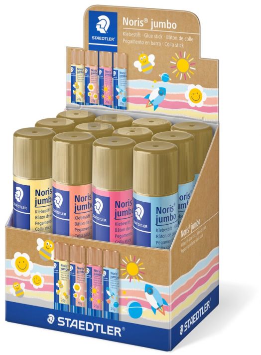 Сухо лепило Staedtler Noris Jumbo 960, асортимент