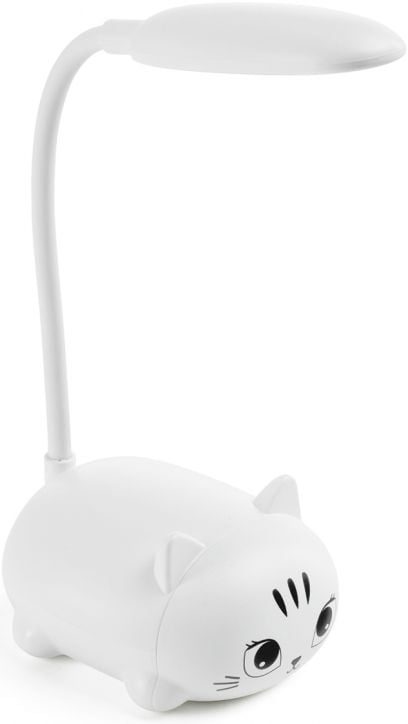Настолна лампа Miquelrius Back2Fun - Коте, бяла