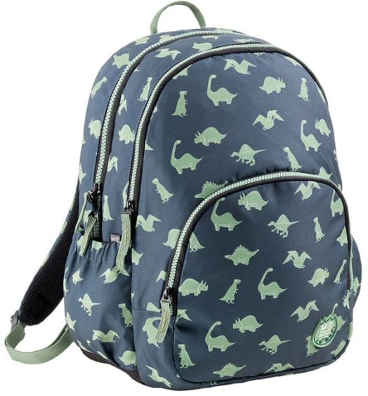 Ученическа раница Miquelrius Dinoworld с две отделения, светеща в тъмното