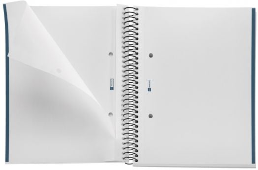 Тетрадка Miquelrius Recycled Eco Confetti А5 със спирала, 80 нелинирани листа