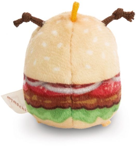 Плюшена играчка Nici Mymochi Minis - Калинка Dozz Hamburger, 5 см.