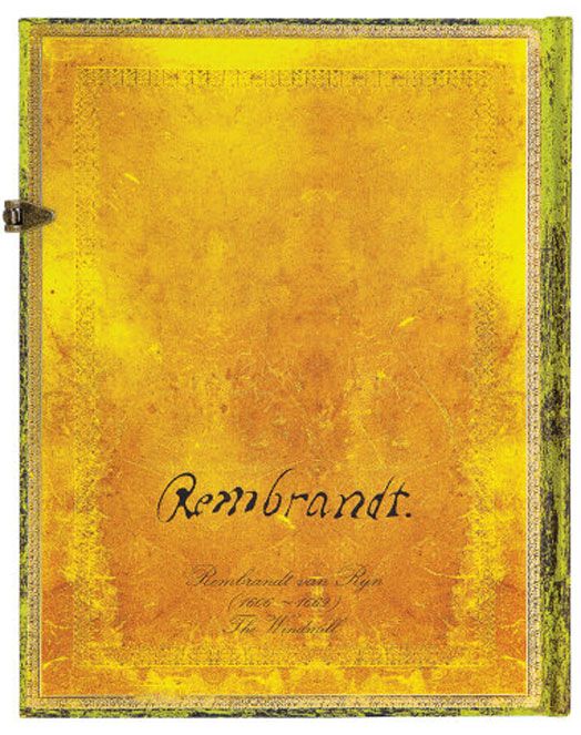 Тефтер Paperblanks - Rembrandt's 350th Anniversary Ultra, 18 х 23 см.