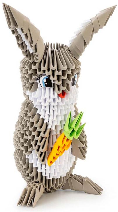 Творчески комплект за 3D оригами Alexander - Зайче