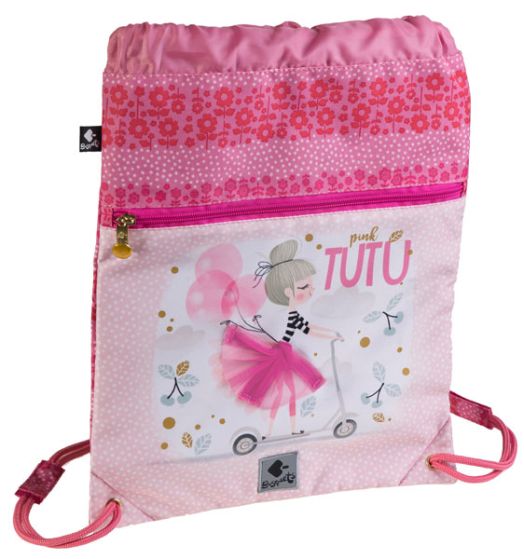 Торбичка Busquets Pink Tutu с връзки