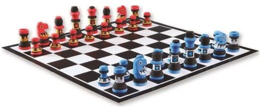 Оцвети и играй 4M - Шах